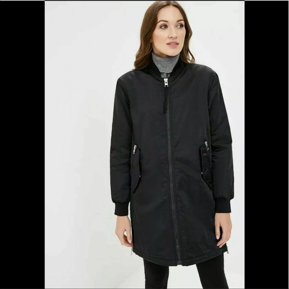 gap longline bomber jacket